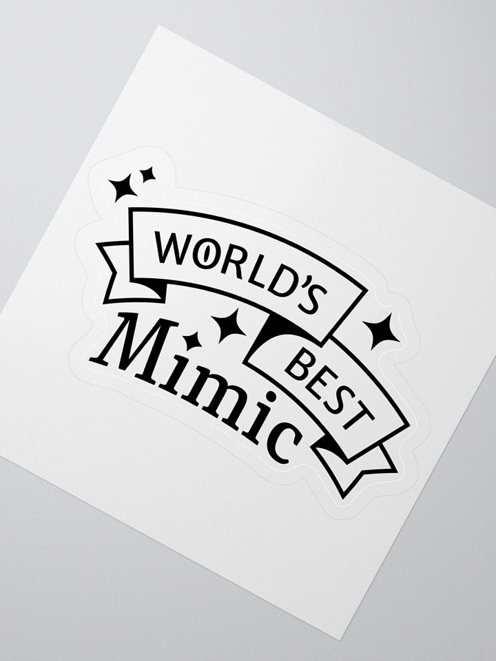 World's Best Mimic sticker product image (3)