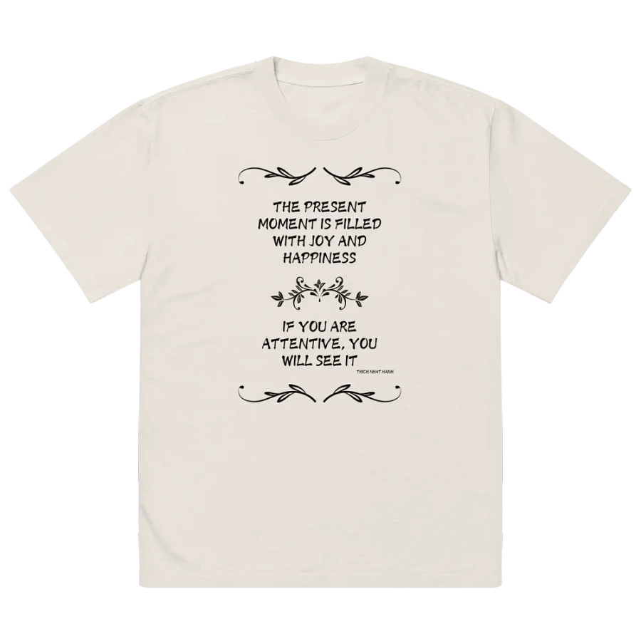 001-Mindfulness Premium Oversized Faded T-Shirt (Faded Bone, Faded Eucalyptus & Faded Khaki) product image (7)