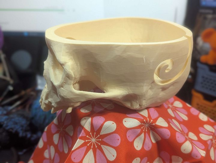 Skull Yarn Bowl product image (2)