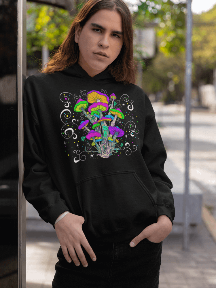 Psychedelic Mushroom Magic Hoodie product image (1)