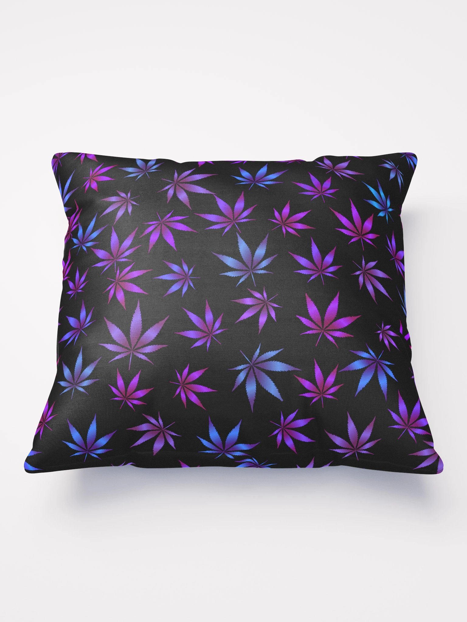 Classy Colors Cannabis Marijuana Leaf Pattern Design Pillow product image (3)