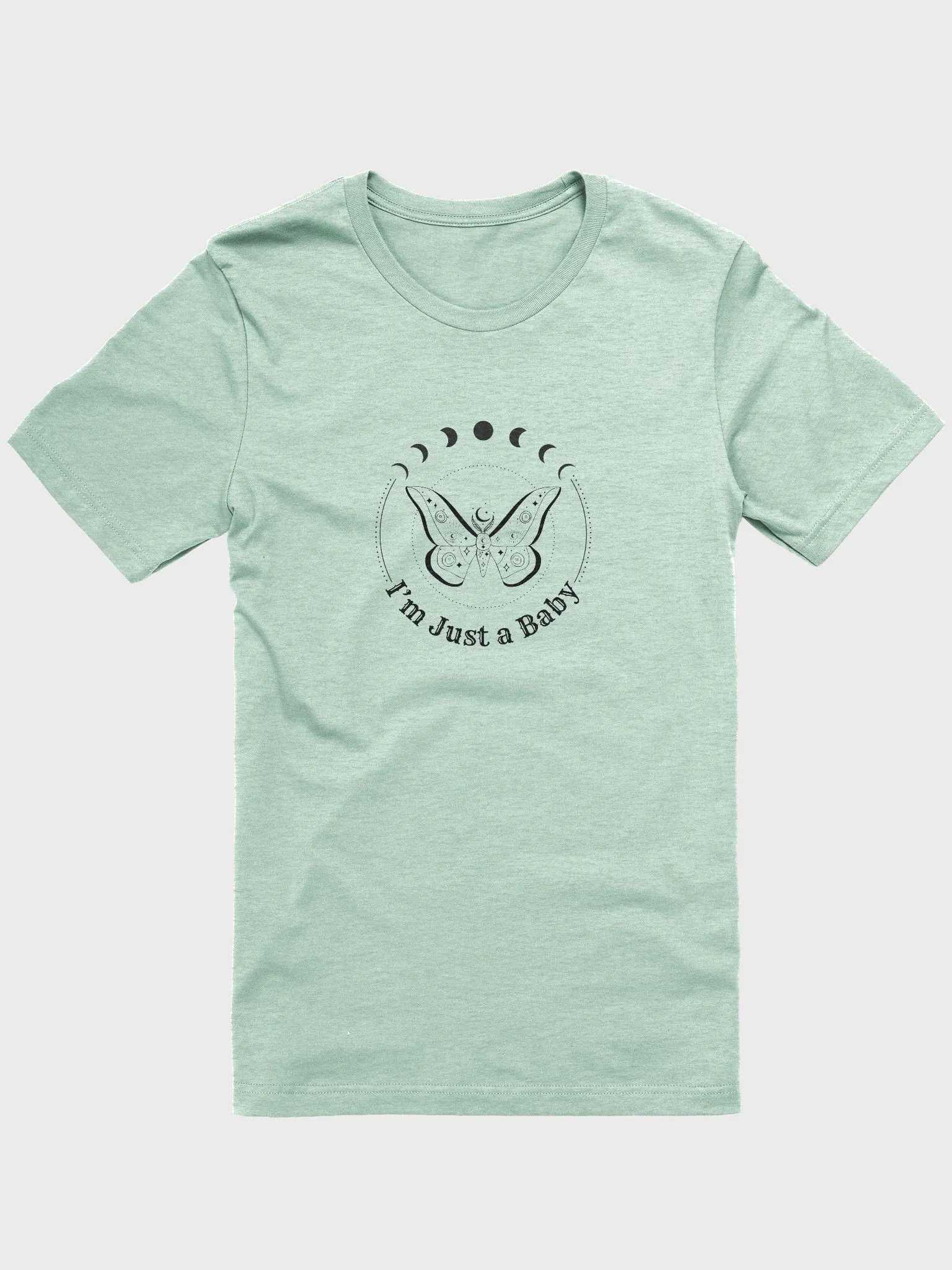I'm Just a Baby Unisex T-Shirt (Black Design) product image (21)