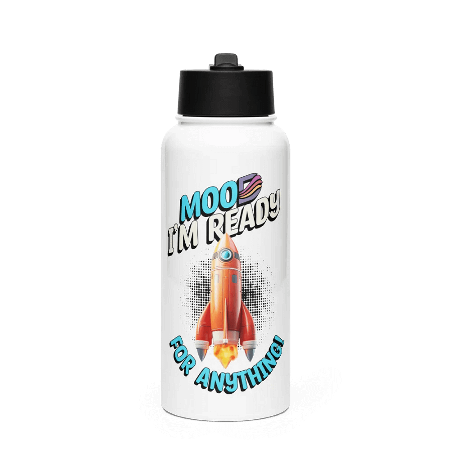 Rocket Fuel Stainless Steel Water Bottle product image (1)
