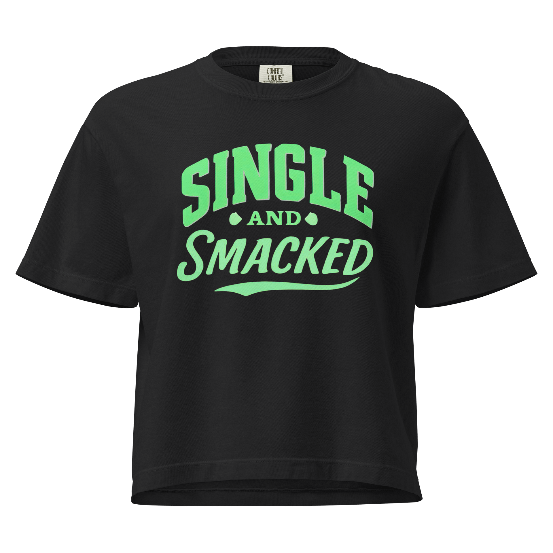 Women's 'Single and Smacked' Box Tee product image (1)