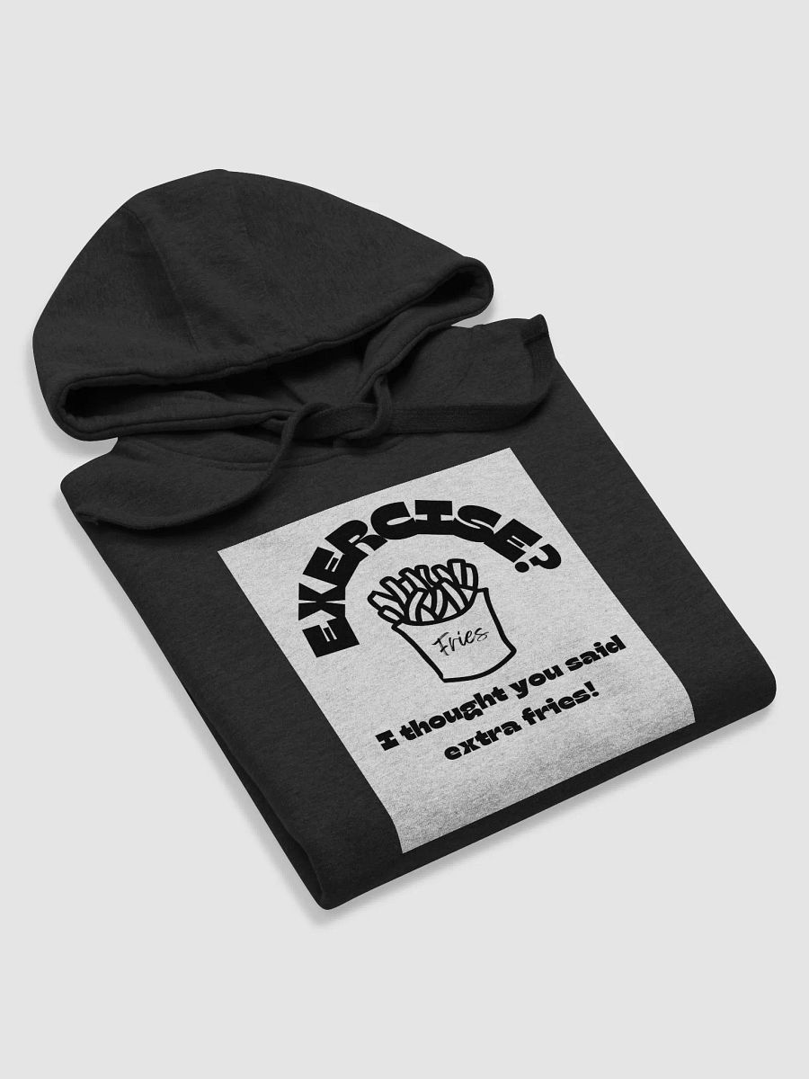 Exercise? Extra Fries Hoodie product image (39)