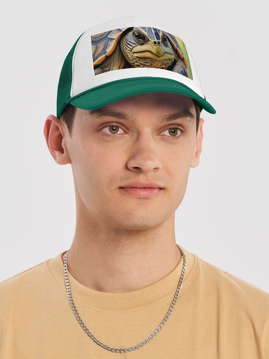 Timeless Wisdom: Tortoise Trucker Hat for Patience & Progress product image (21)