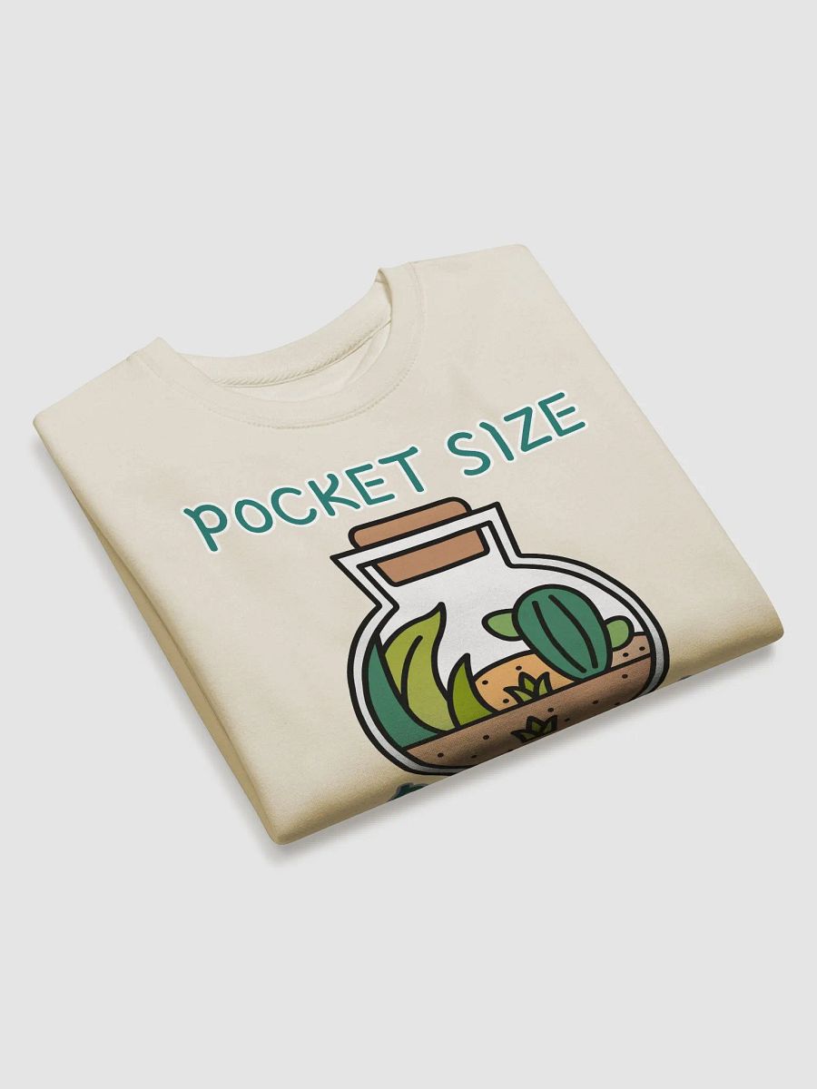 Pocket Size Paradise Home Mini Plant Terrarium Sweatshirt product image (3)