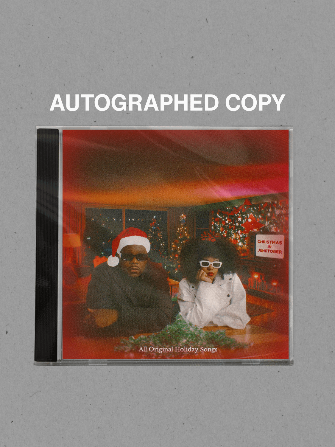 AUTOGRAPHED LIMITED EDITION CHRISTMAS IN JUNETOBER CD (PRE-ORDER) product image (1)