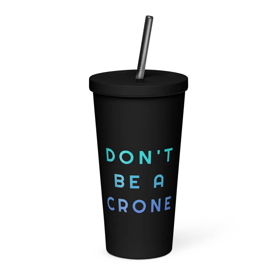 Don't be A Crone Water Bottle product image (1)