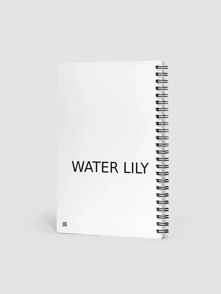 Water Lily Spiral Notebook product image (2)