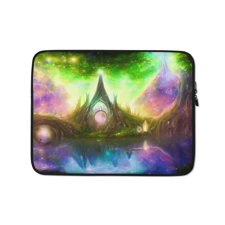 spirit wolf laptop case product image (1)