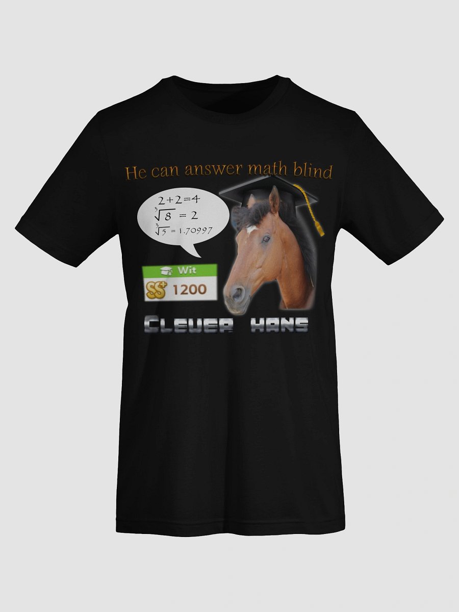 Clever hans T-Shirt product image (7)