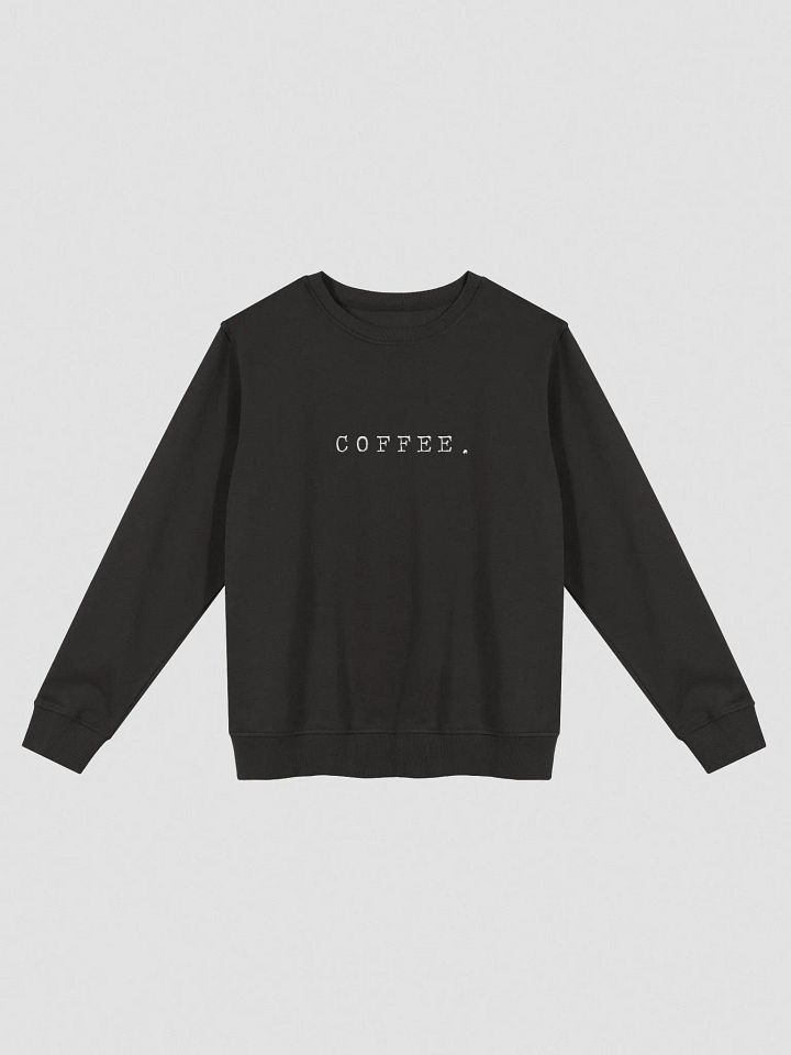 COFFEE. embroidered sweatshirt product image (1)