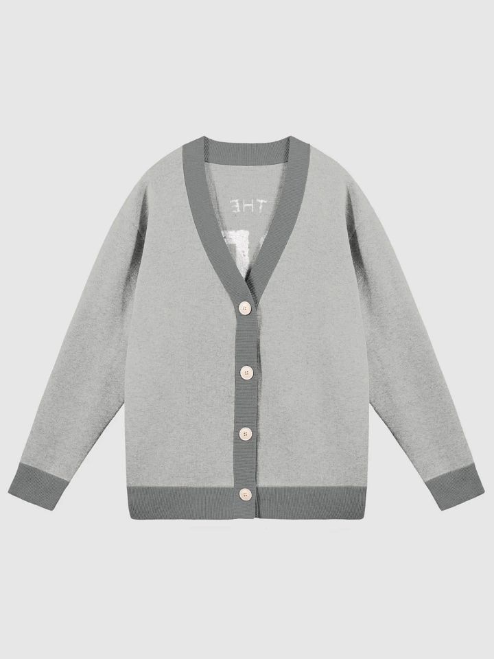 The LORD Our God is on OUR SIDE | Unisex Knitted Cardigan Without Pocket product image (1)