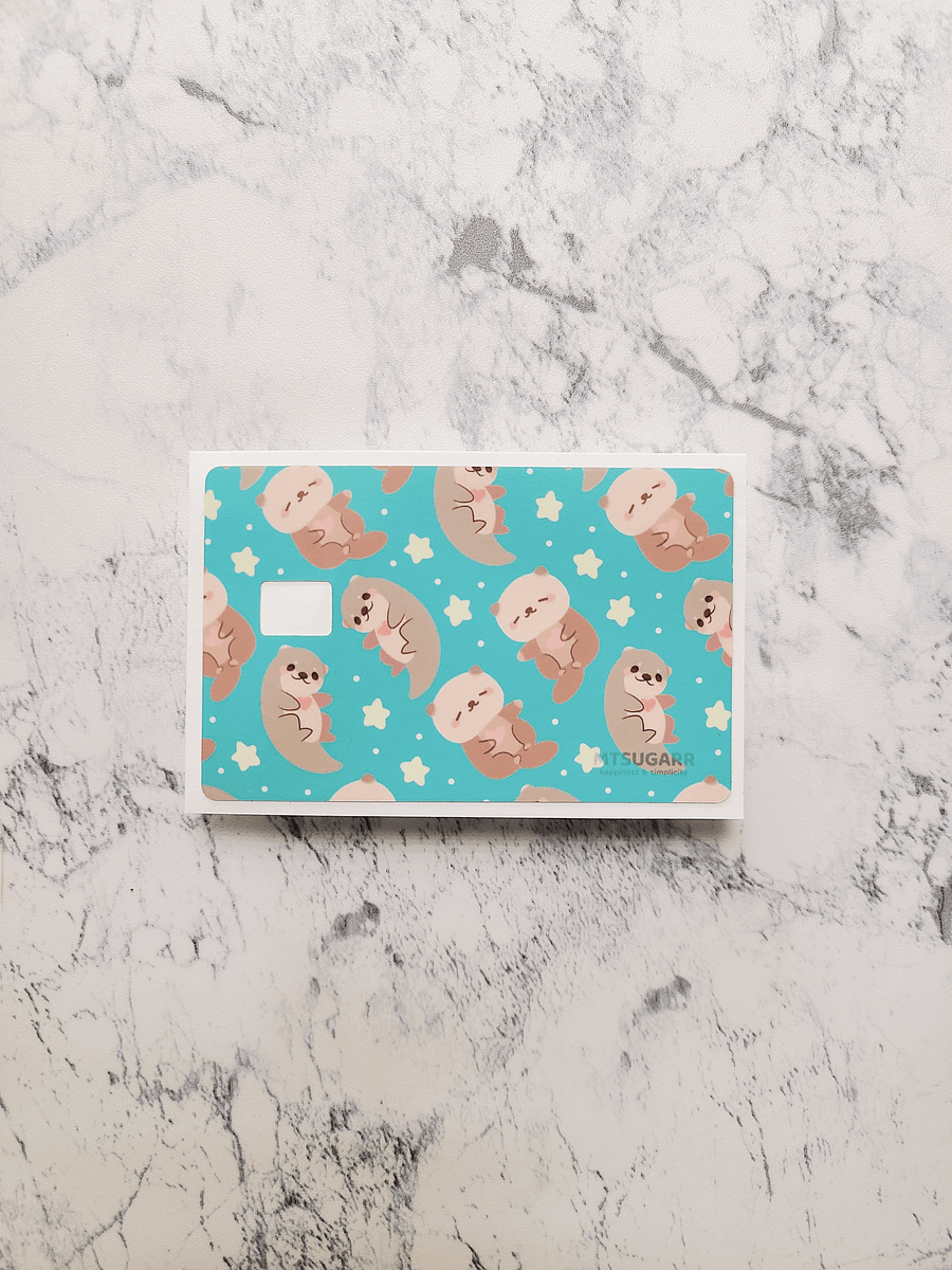Otter Card Skin (Small Chip) product image (1)