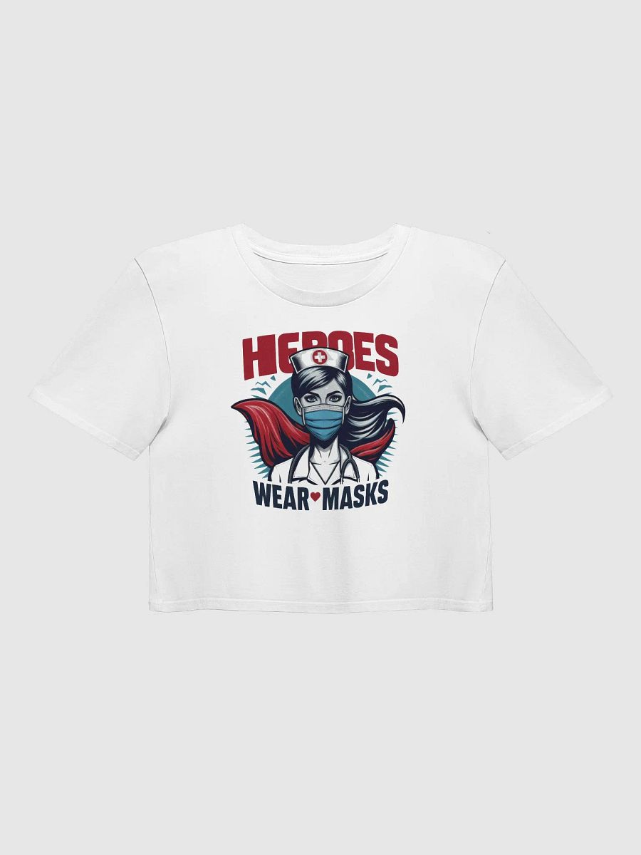 Superhero Healthcare Worker Crop Top product image (2)