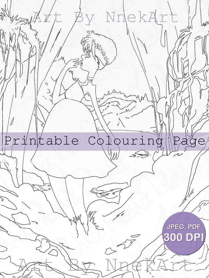 Sorrel Sweetheart Colouring Page product image (1)
