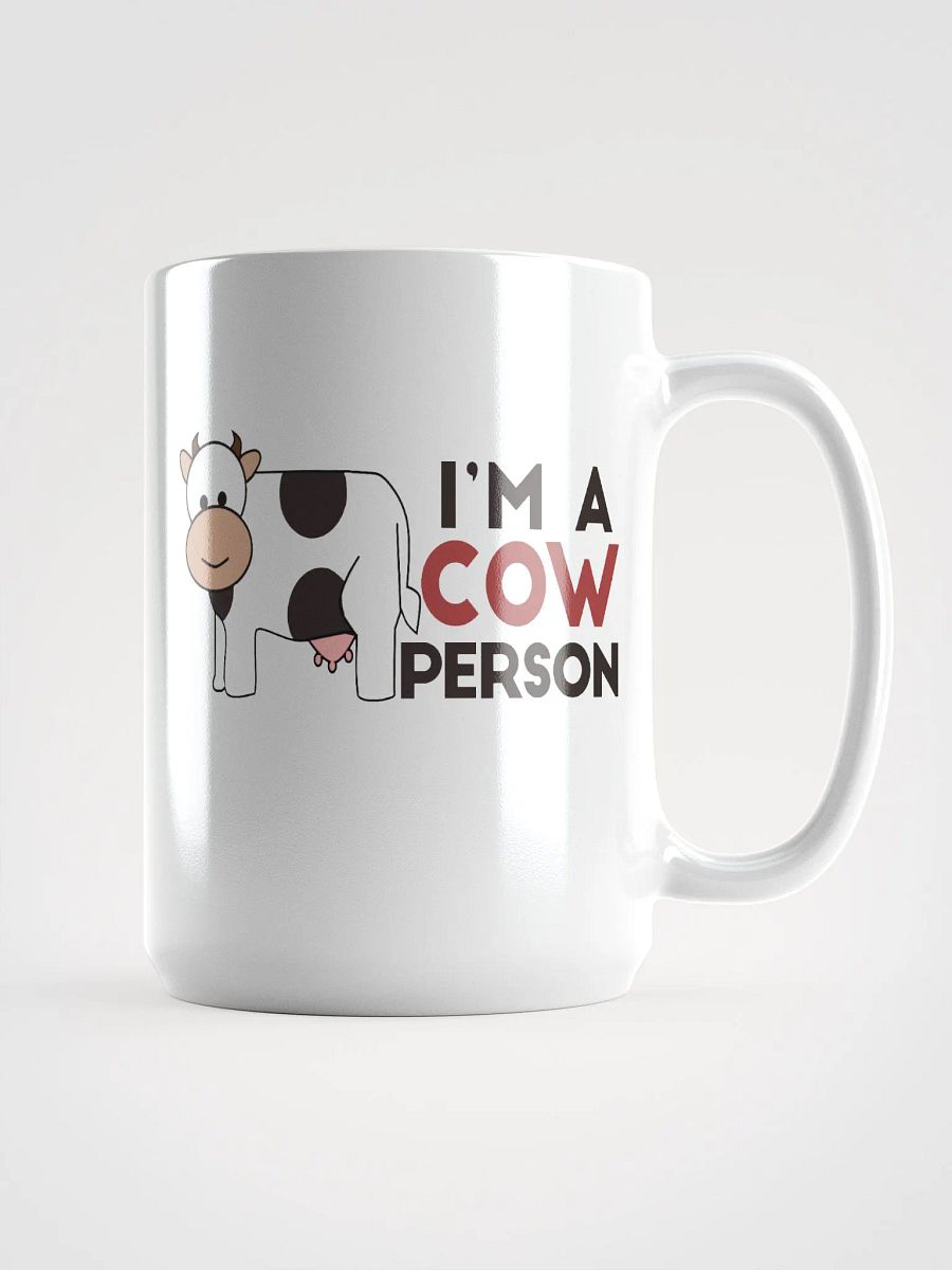 I'm a cow person - mug product image (1)