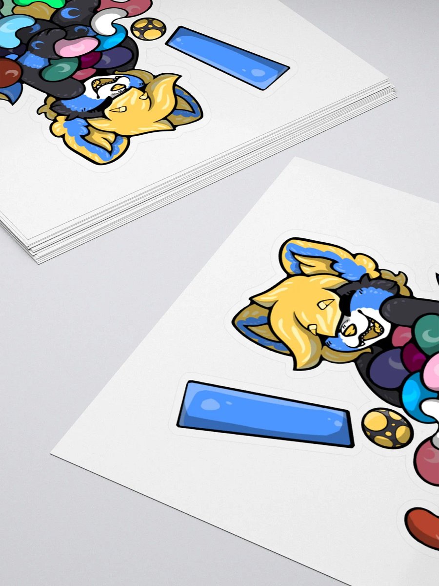 All The Moon Beans Sticker product image (12)