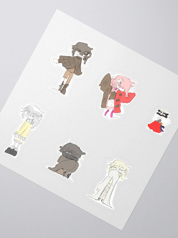 365!! daily character dictionary chocolate stickers product image (2)
