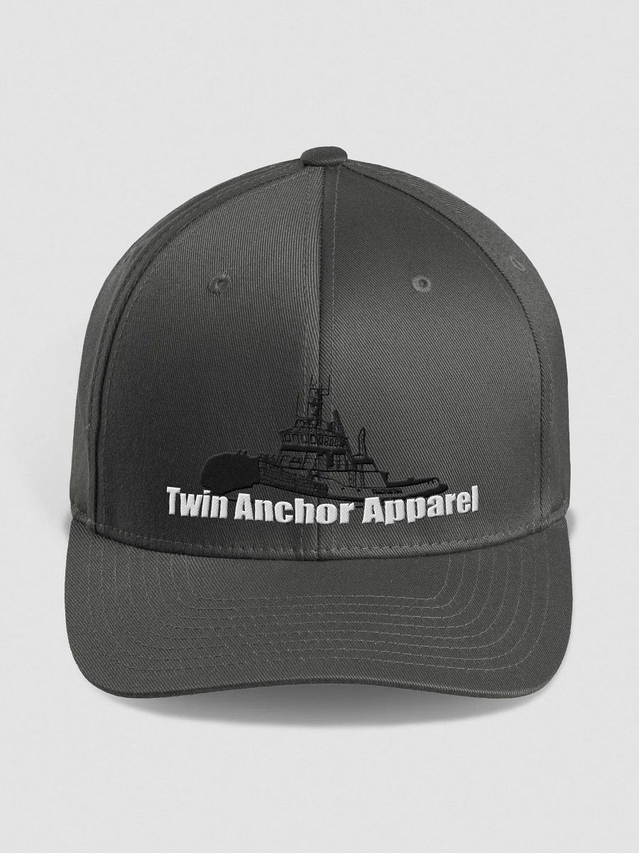 Black Marco tug Fitted Flexfit Cap product image (1)