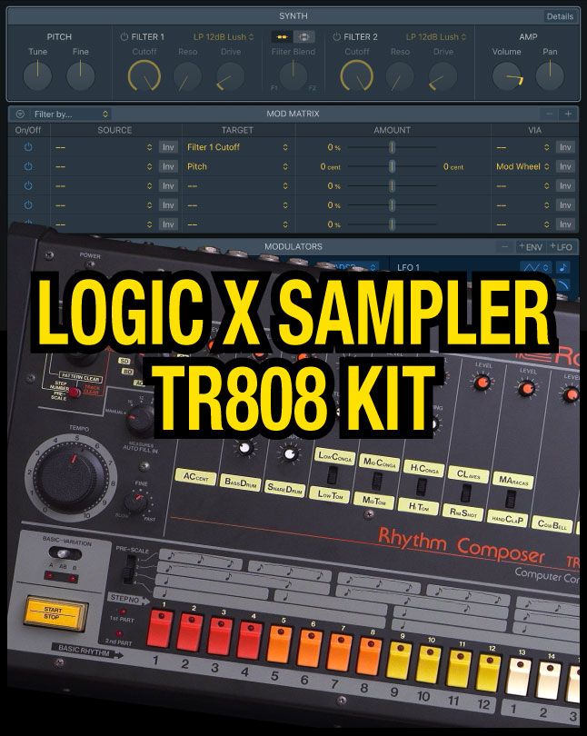 Logic X Sampler: TR808 Kit product image (1)