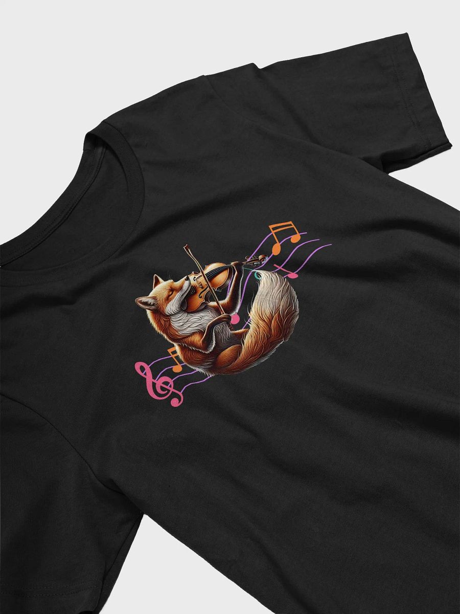 Whimsical Fox Violinist T-Shirt product image (18)