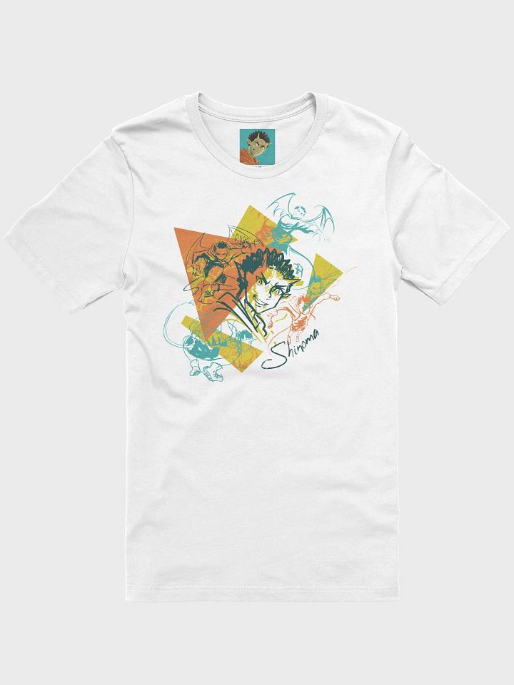 SHINOMA — MULTI-SKETCH — SUPERSOFT T-SHIRT product image (2)