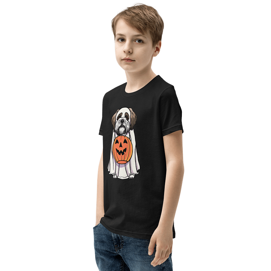 Halloween Shih Tzu(Brown) Youth T-Shirt product image (4)