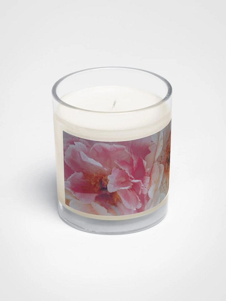 Elegant flower blossoms candle product image (2)