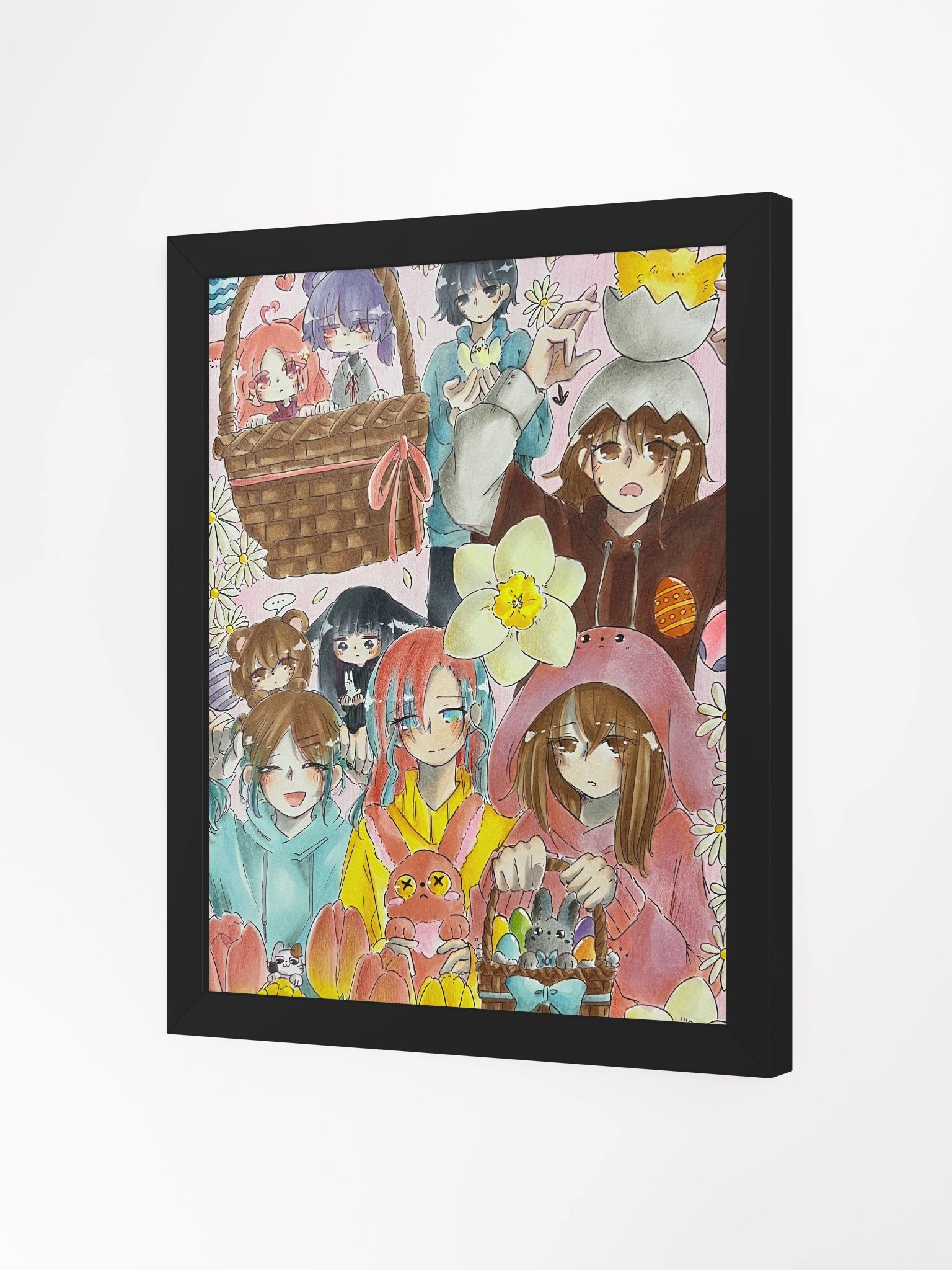 Happy Easter - Framed Matte Poster product image (2)