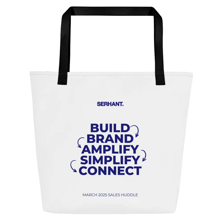 Sales Huddle 5 Pillars Tote Bag product image (1)