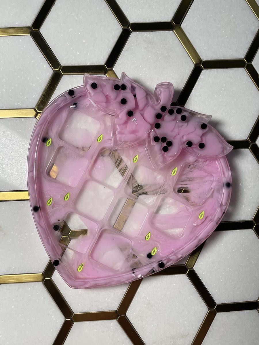 Strawberry Boba Keycap Tray product image (1)