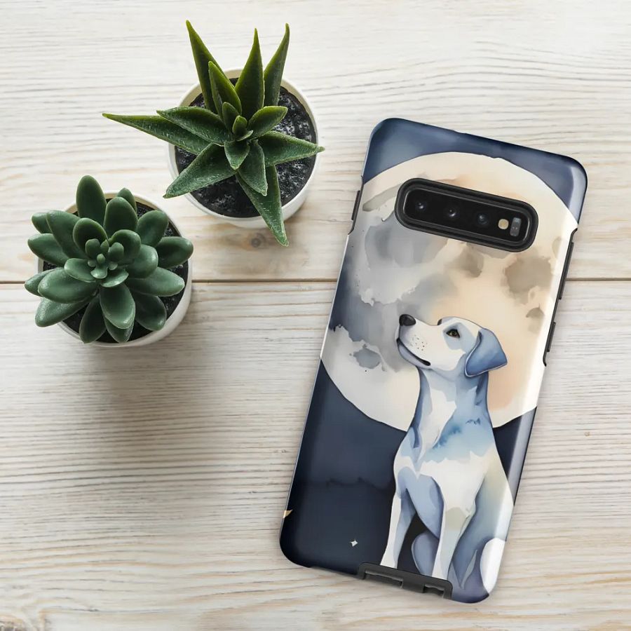 Moonlit Dog Samsung Galaxy Case product image (49)