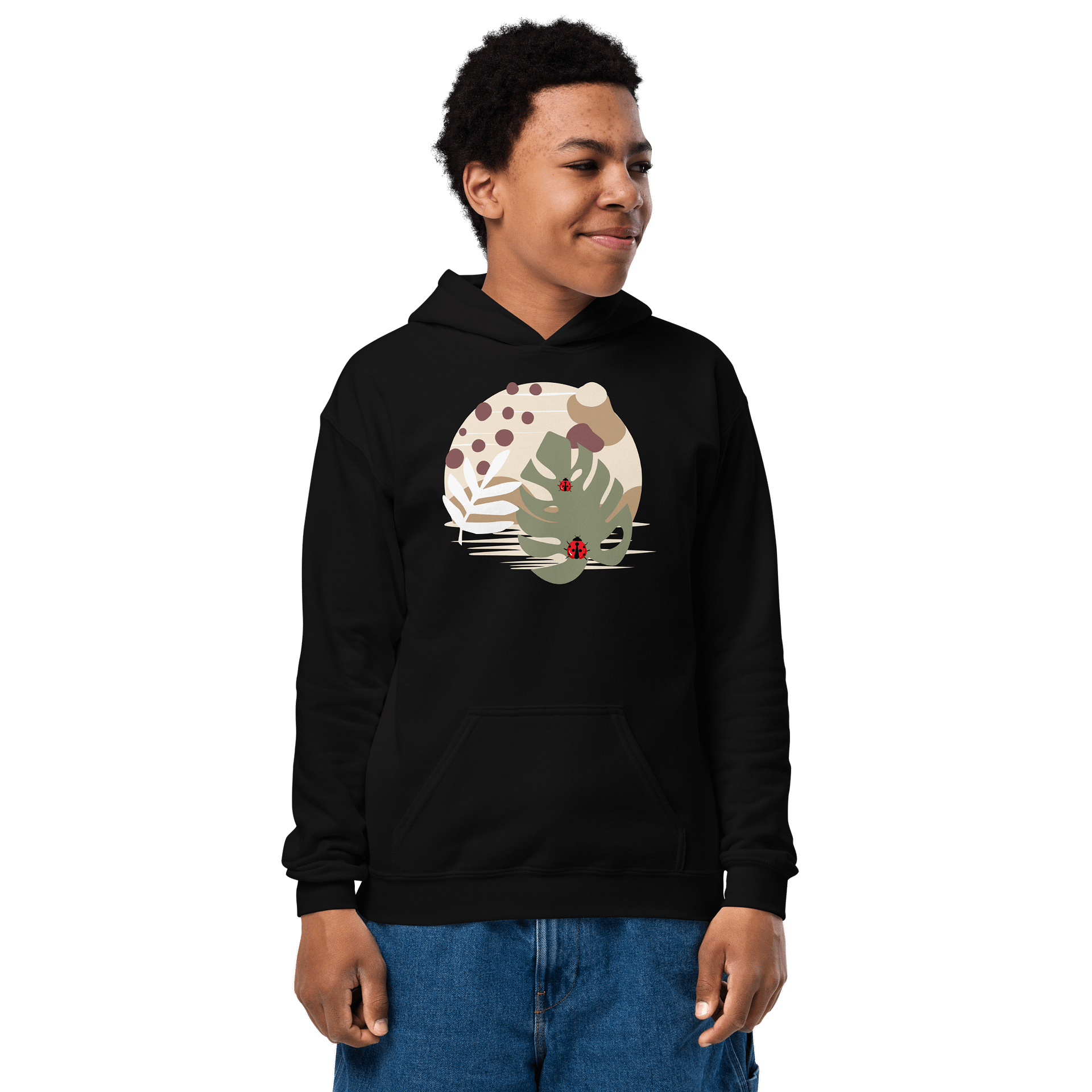 Organic Shapes Youth Hoodie product image (1)