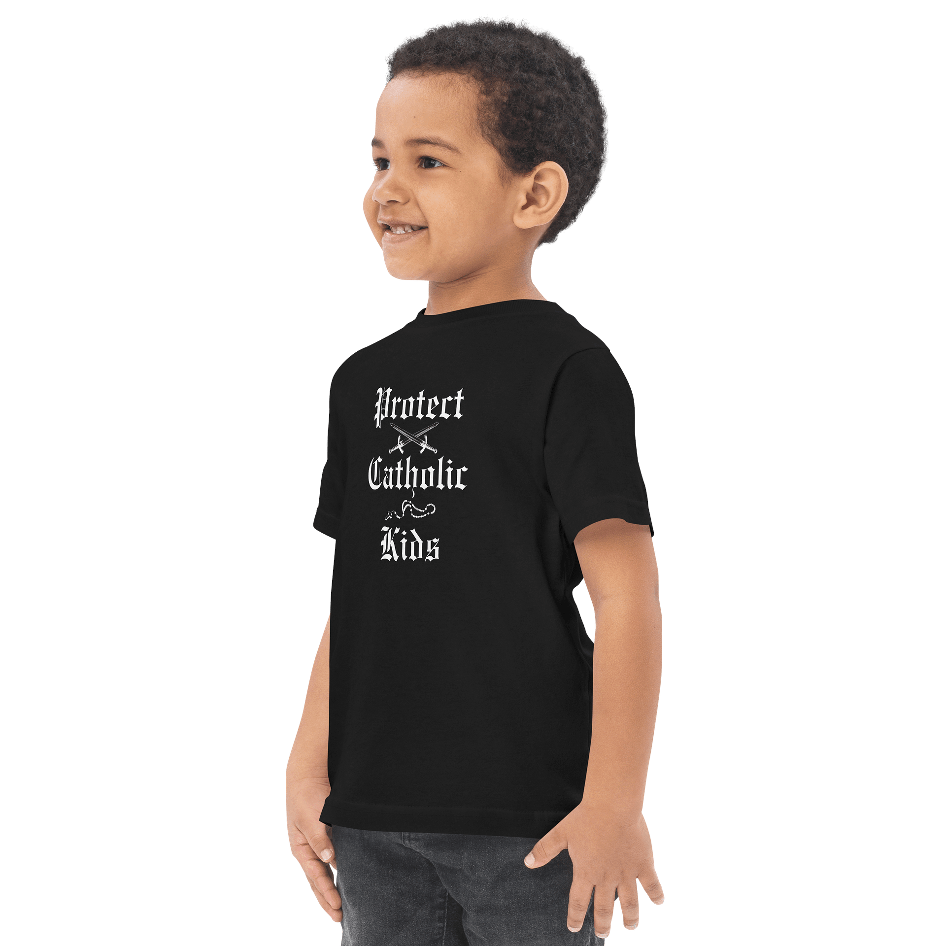 Protect Catholic Kids - Toddler Tee - Black product image (3)