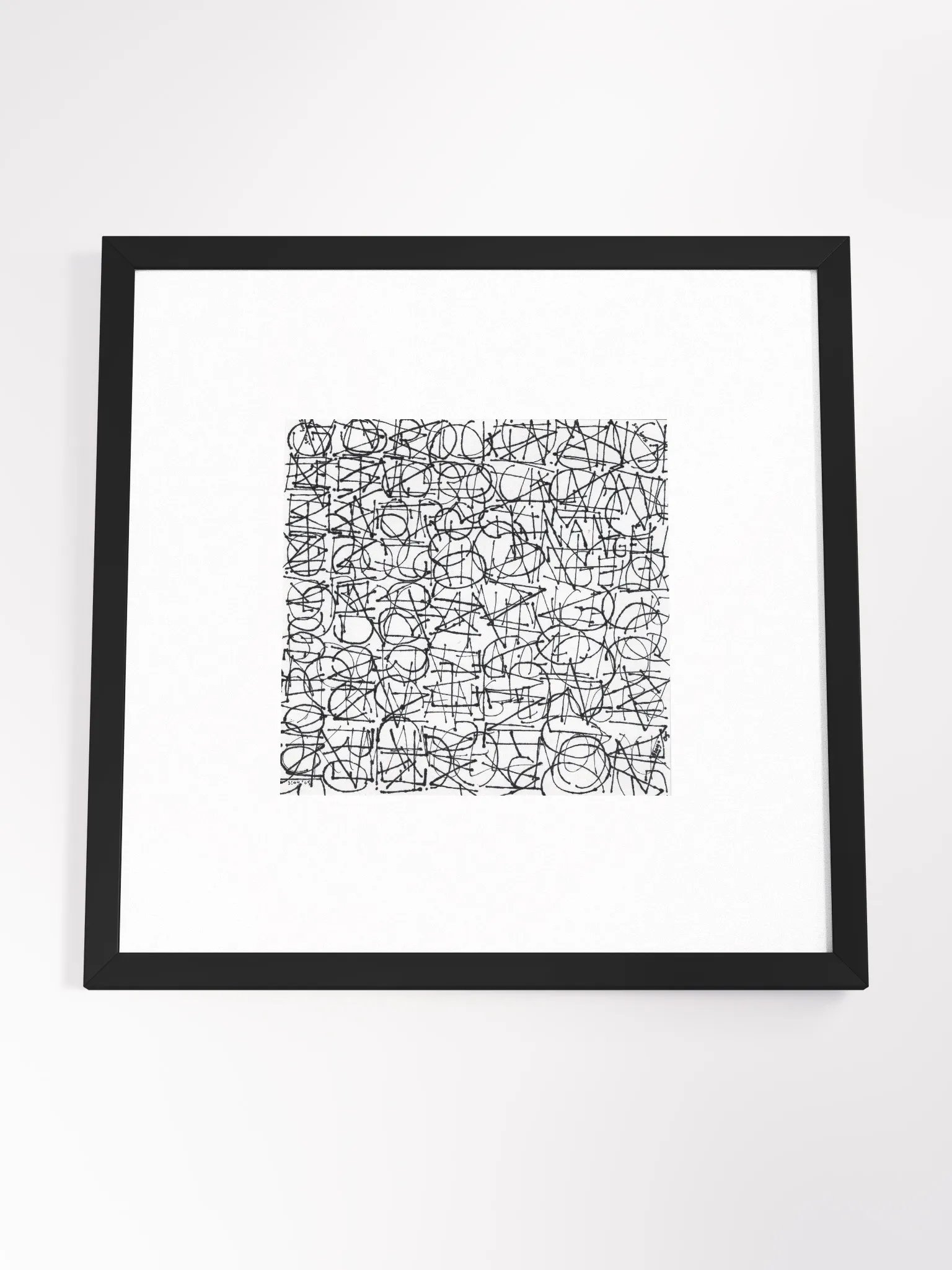 No Rockin' Angel Print Framed product image (4)