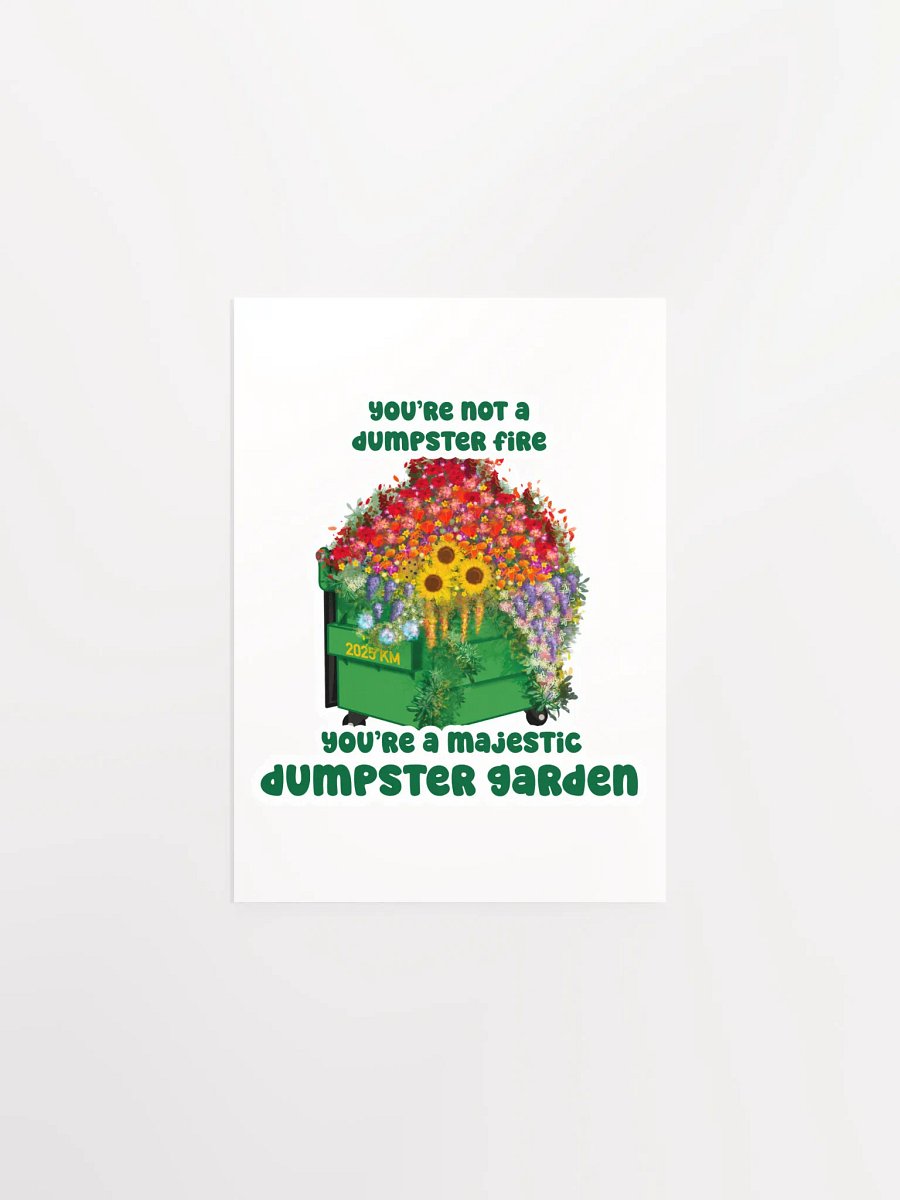 Dumpster Garden Print product image (3)