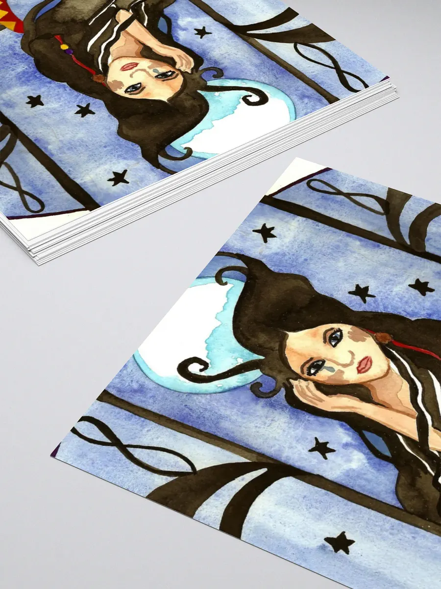Kuutar Goddess Of The Moon Sticker product image (7)