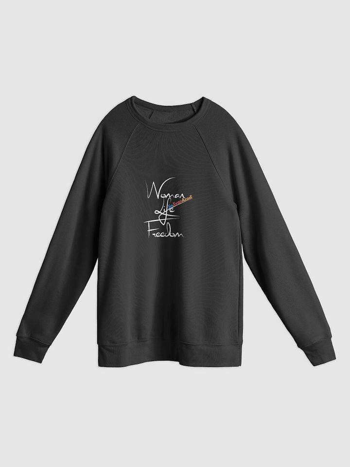 Woman, Life, Freedom | Bella+Canvas Unisex Sponge Fleece Raglan Sweatshirt product image (2)