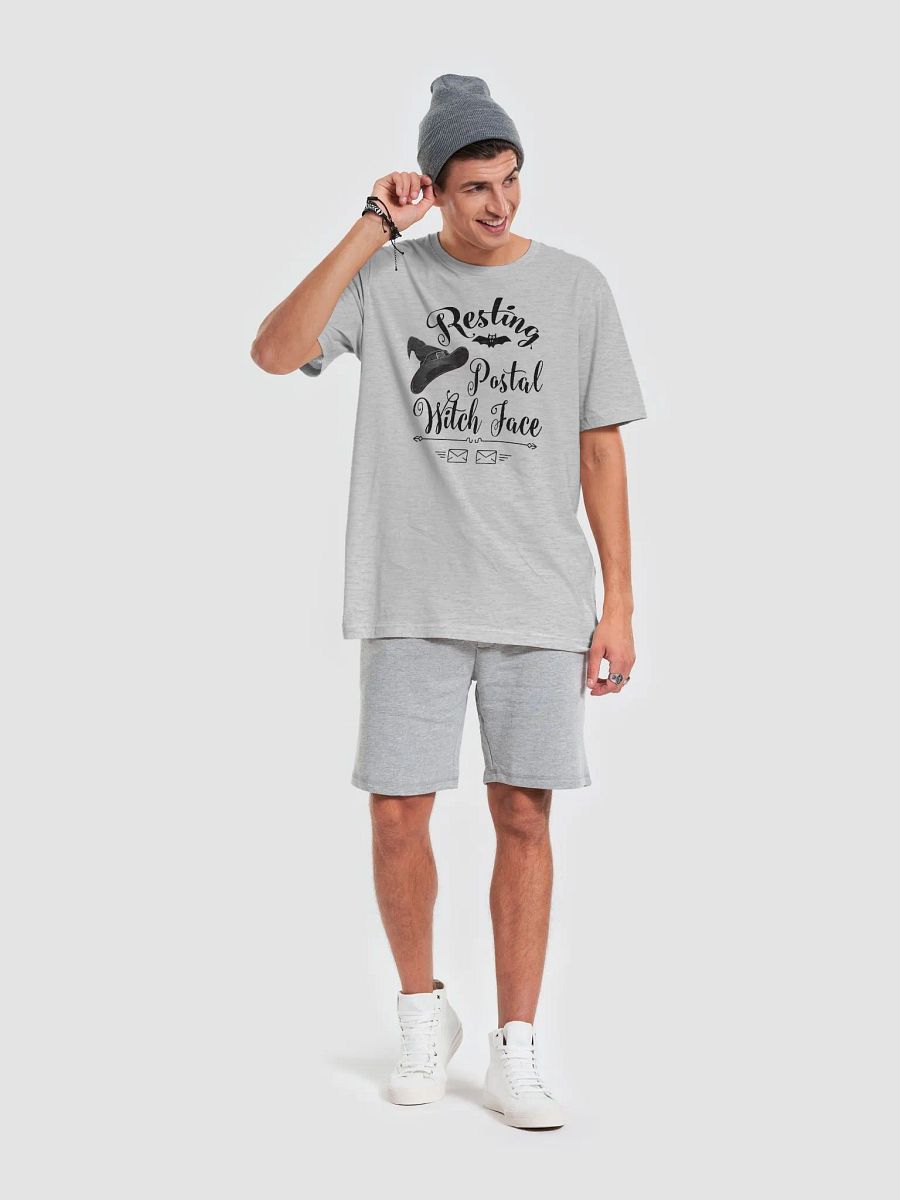 POSTAL WITCH FACE TEE POSTAL WORKER HALLOWEEN product image (17)