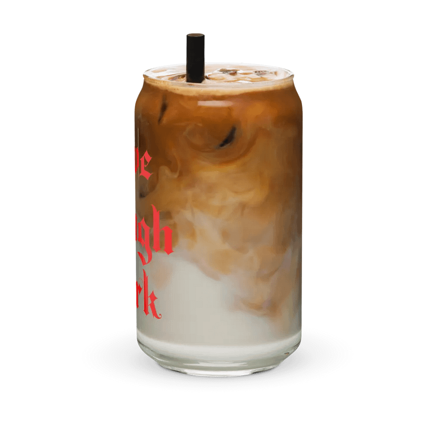 Live Laugh Lurk || 16 oz Can Shaped Glass product image (42)