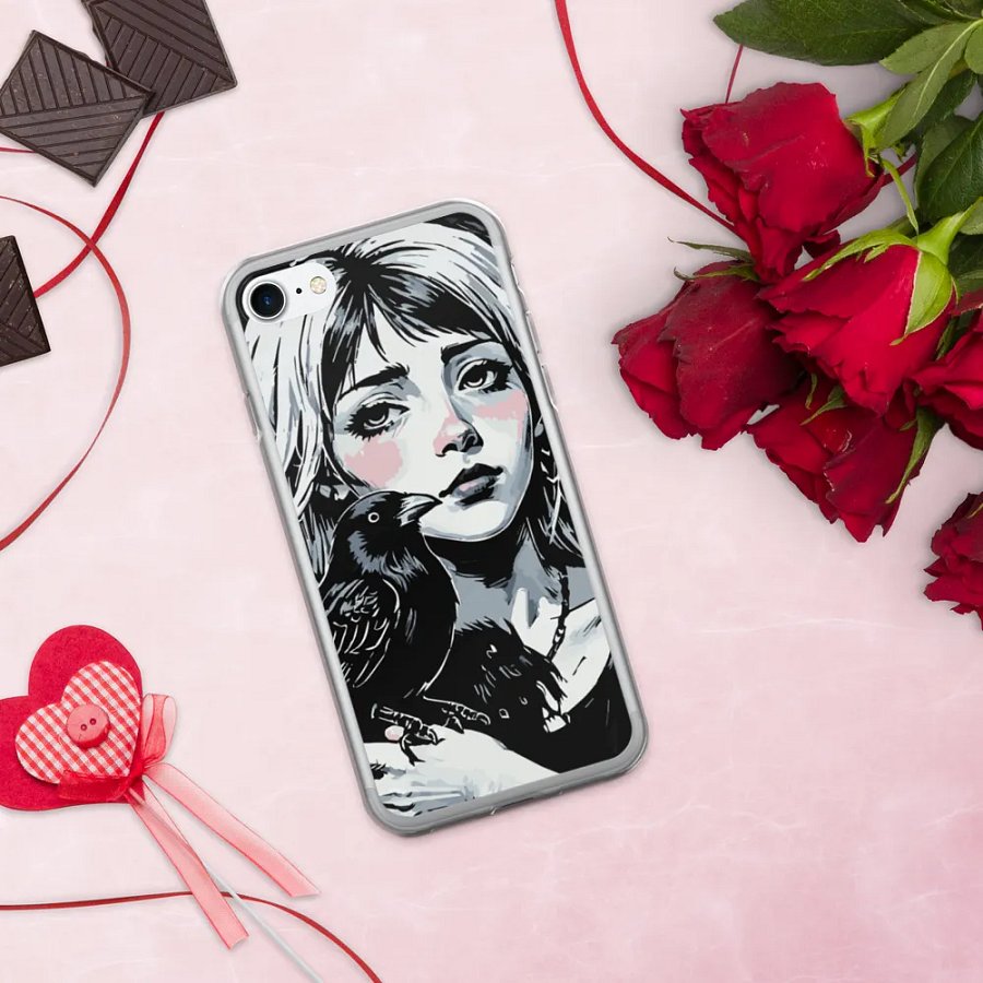 Raven Portrait iPhone Case product image (335)