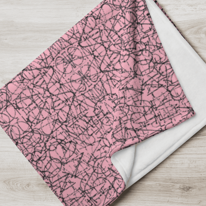 No Rockin' Angel Throw (Pink) product image (13)
