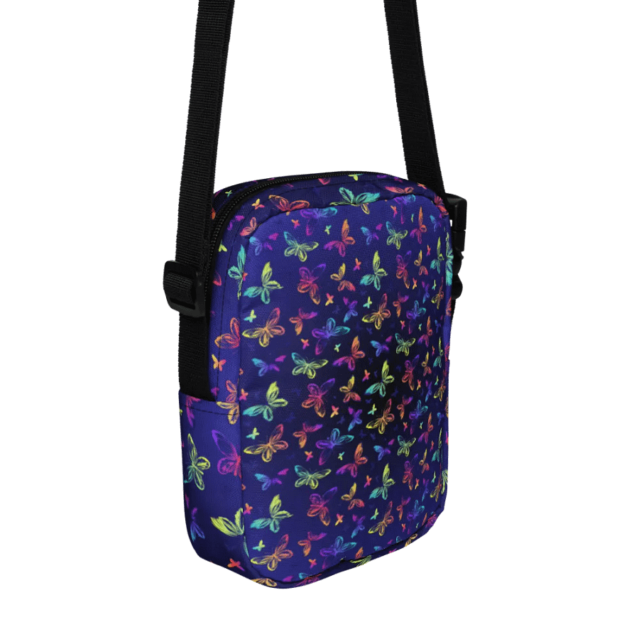 Kaleidoscope Butterfly Dreams Crossbody Bag nature moms dads daughters sons product image (3)