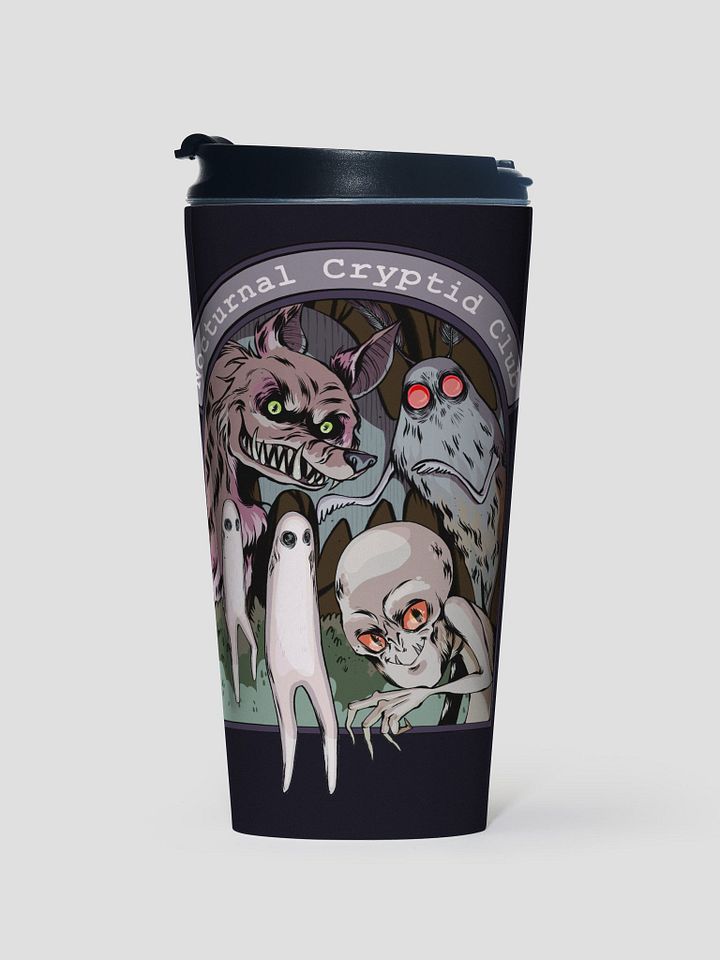 Nocturnal Cryptids Club Travel Cup product image (1)