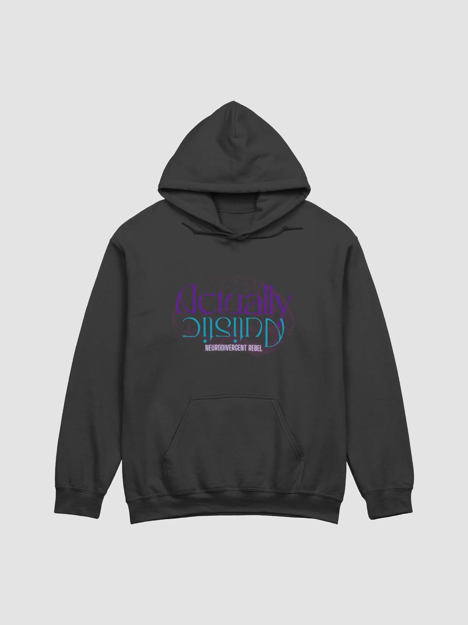 Actually Autistic Brain Classic Unisex Hoodie product image (4)