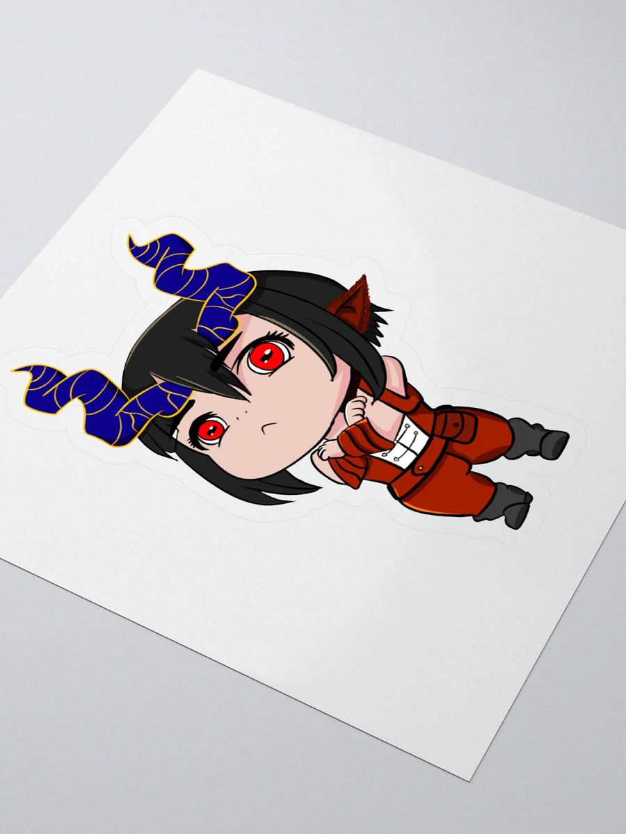Pouting Kurai Kiss Cut Stickers product image (3)