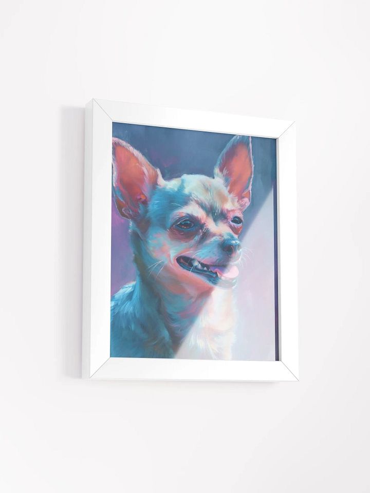 Vibrant Chihuahua Artistic Matte Poster product image (2)
