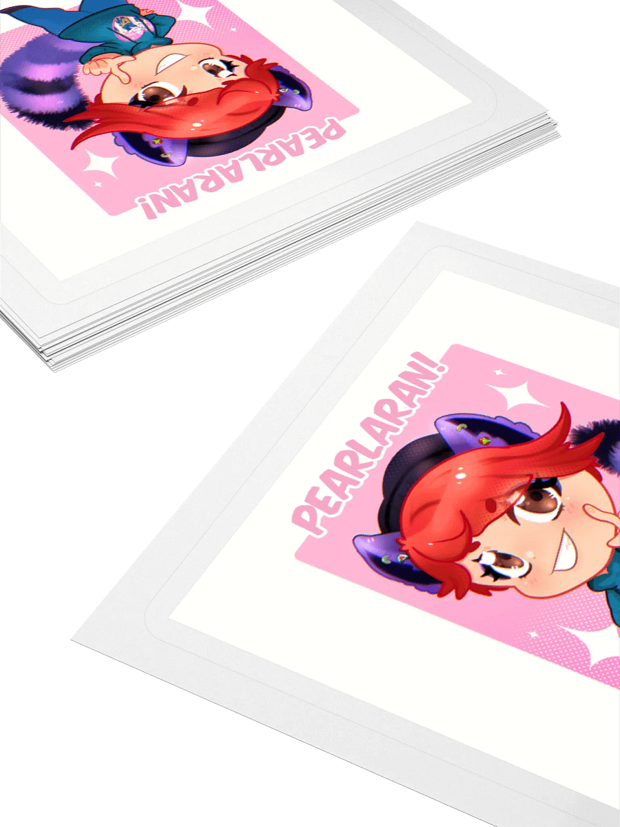 Racoon Pearl Sticker product image (4)